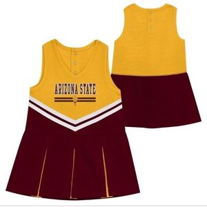 NCAA Arizona State Sun Devils Toddler Girls' Cheer Set - 2T